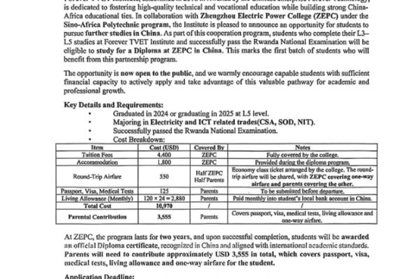 Study in China