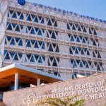 A health worker in a laboratory checks medical equipment as Rwanda announces a 500 million dollar plan to strengthen epidemic preparedness.