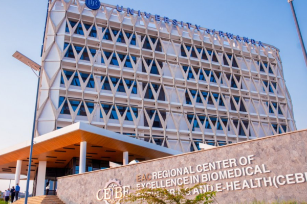 A health worker in a laboratory checks medical equipment as Rwanda announces a 500 million dollar plan to strengthen epidemic preparedness.