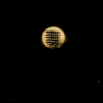 Supermoon appearing large and bright over Rwanda on the night of December 4, 2025.