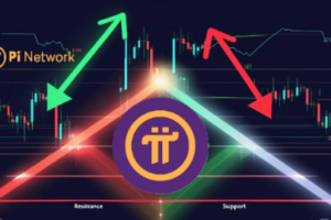 Global Pioneers engaging with Pi Network on mobile devices, contributing to Web3 ecosystem and digital finance.
