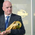Gianni Infantino, FIFA President, during an international football event