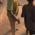 Street children begging in Huye Town as authorities urge families to take responsibility