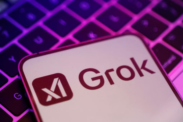 Protest against AI-generated deepfake images as governments condemn Elon Musk’s Grok chatbot