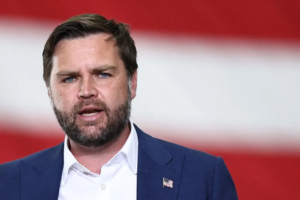 US Vice President JD Vance speaking after reporting an attack at his residence