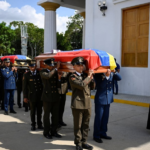 Venezuelan security forces during unrest following the US operation that led to the removal of President Nicolas Maduro