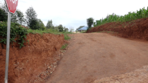 Access roads built through residents’ land in Huye District