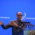 President Paul Kagame speaks at the 20th National Consultative Forum Umushyikirano in Kigali