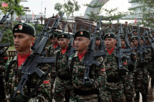 Indonesian soldiers prepare for Gaza peace mission