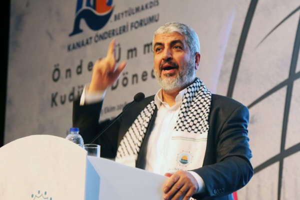Hamas leader addresses Gaza conflict