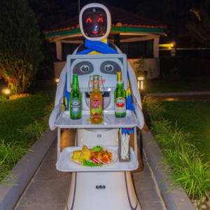 robots in Rwanda restaurants