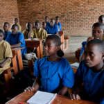 Students engaged in a classroom lesson in Rwanda. Source: William Campbell / Corbis via Getty Images